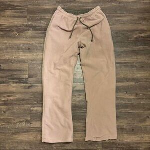 Vintage Y2K Reversible Sherpa lined Track Pants